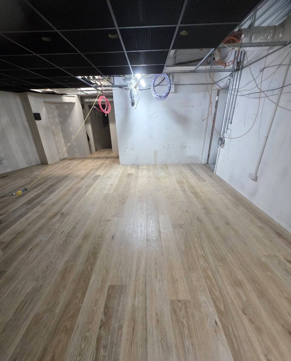Olympia engineered wood and stairs
